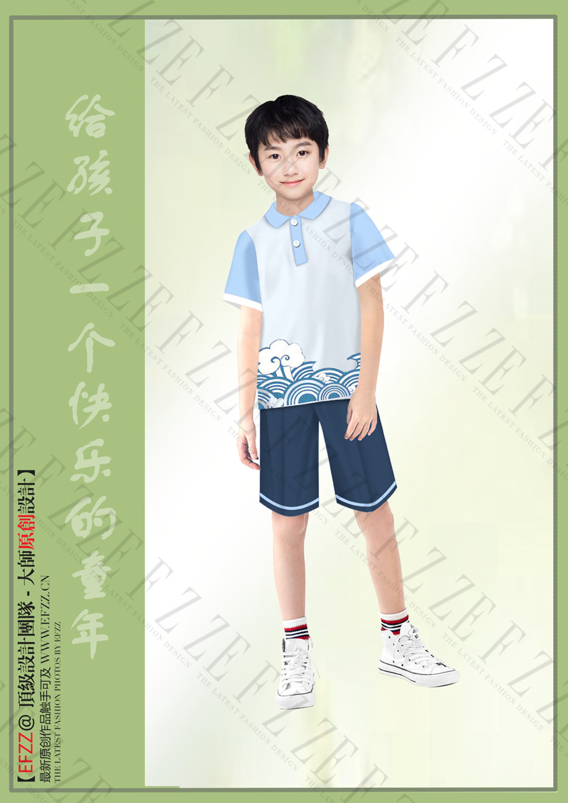 幼儿园学生服原创定制设计方案图片
