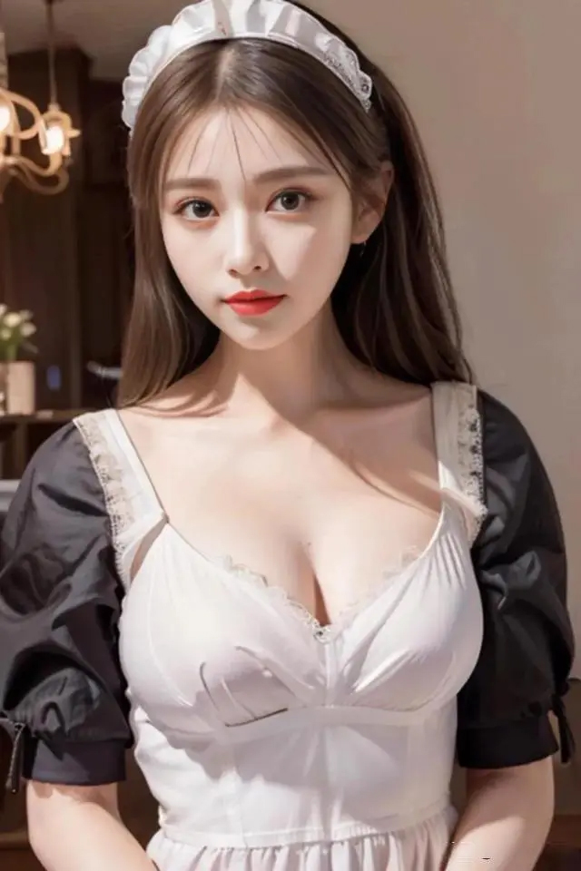 女仆咖啡厅-女仆服务员制服女仆装！
